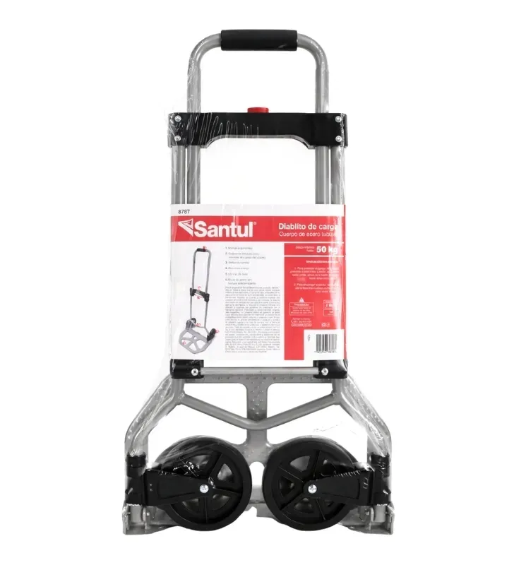Diablito de Carga Abatible 60kg Santul 8787 – Aluminio y Acero