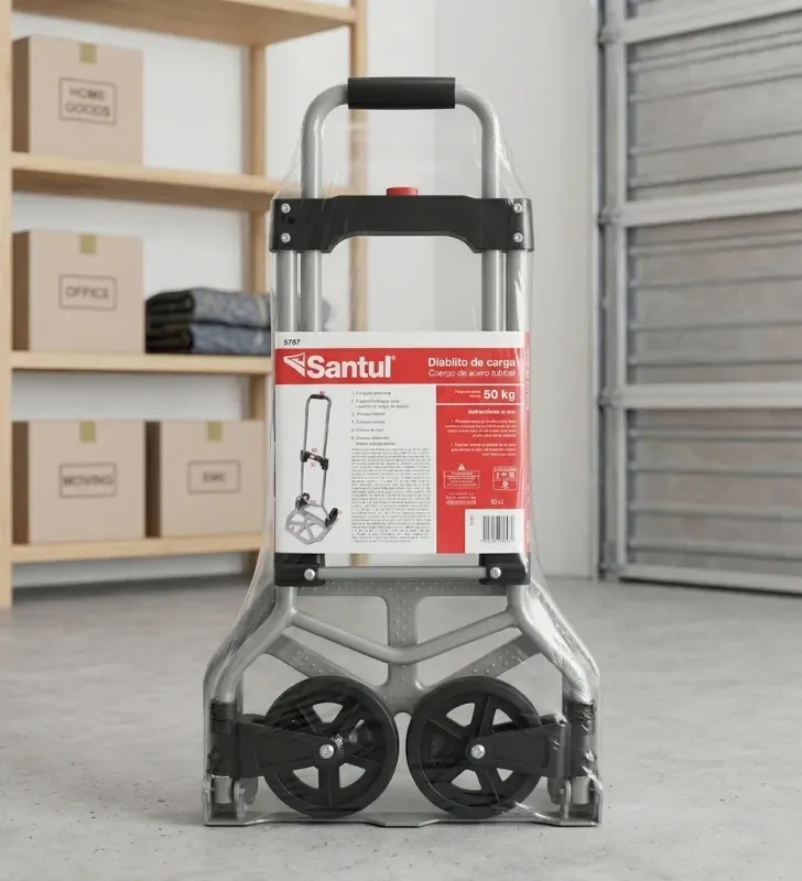 Diablito de Carga Abatible 60kg Santul 8787 – Aluminio y Acero
