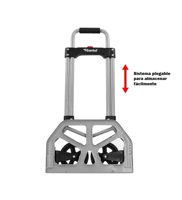 Diablito de Carga Abatible 60kg Santul 8787 – Aluminio y Acero