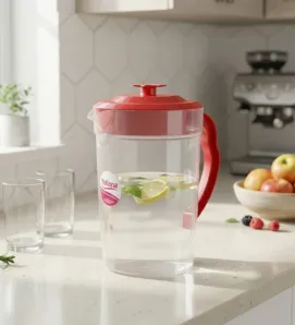 Jarra Maluma 2L Yuliana MX-326 – Diseño con Flor de Agarre