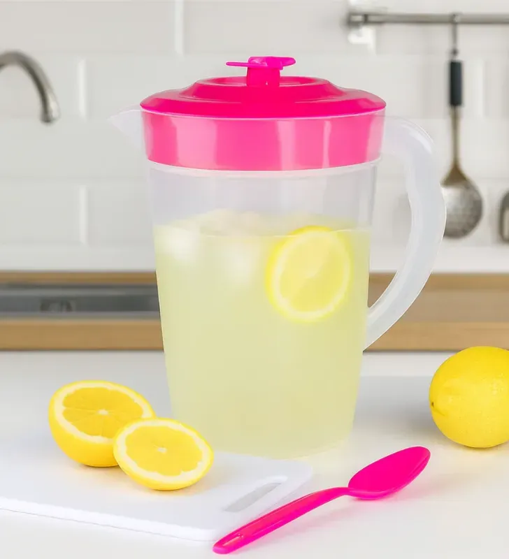 Jarra Maluma 4L Yuliana TX-034 – Con Cuchara y Tapa de Colores
