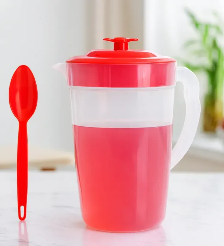 Jarra Maluma 4L Yuliana TX-034 – Con Cuchara y Tapa de Colores