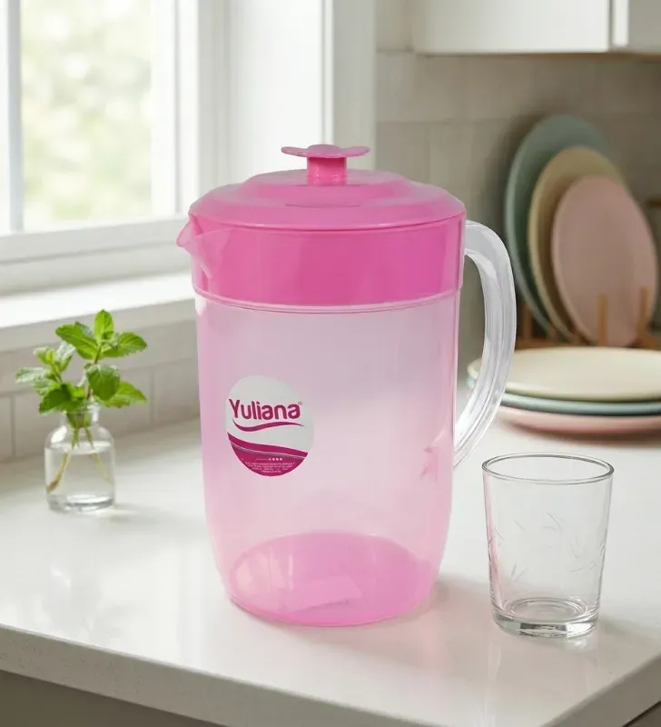 Jarra Maluma 1L Yuliana MX-481C – Colores y Tapa de Flor