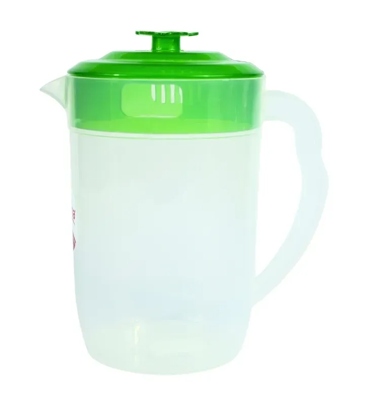 Jarra Maluma 1L Yuliana MX-481N – Natural con Tapa de Colores