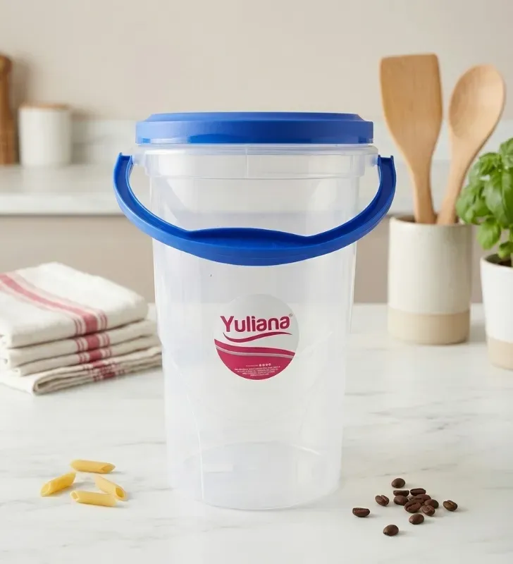 Bote Vikingo 7L Yuliana MX-203 – Con Tapa y Asa de Colores