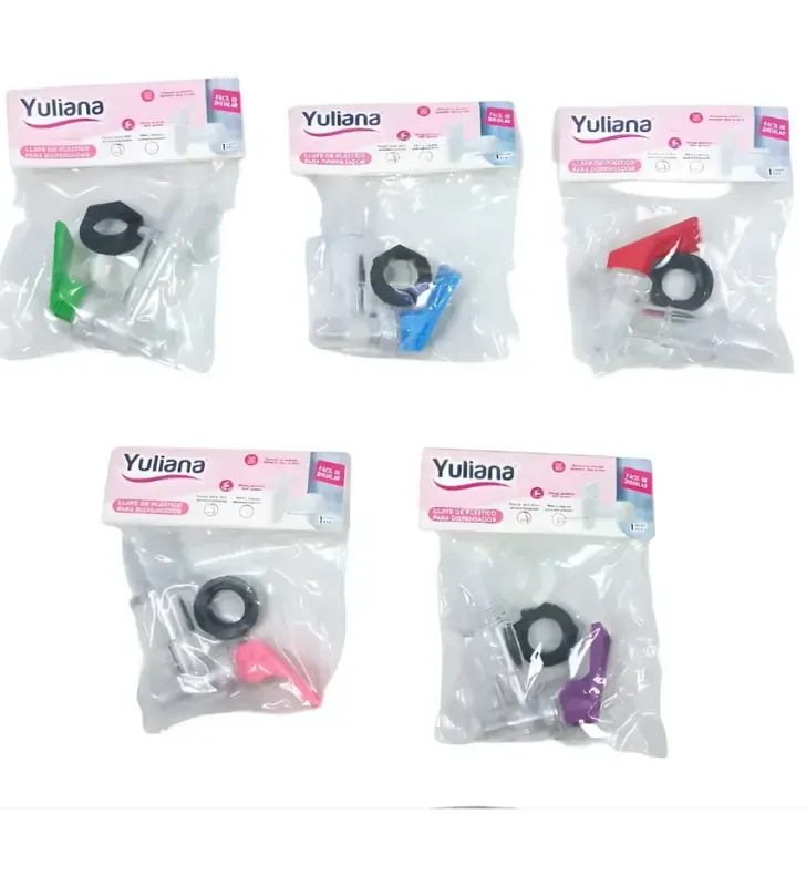 Llave de Plástico para Dispensador Yuliana R7-13130 – Tipo Rosca