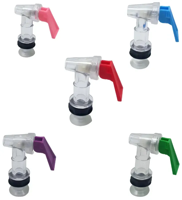 Llave de Plástico para Dispensador Yuliana R7-13130 – Tipo Rosca