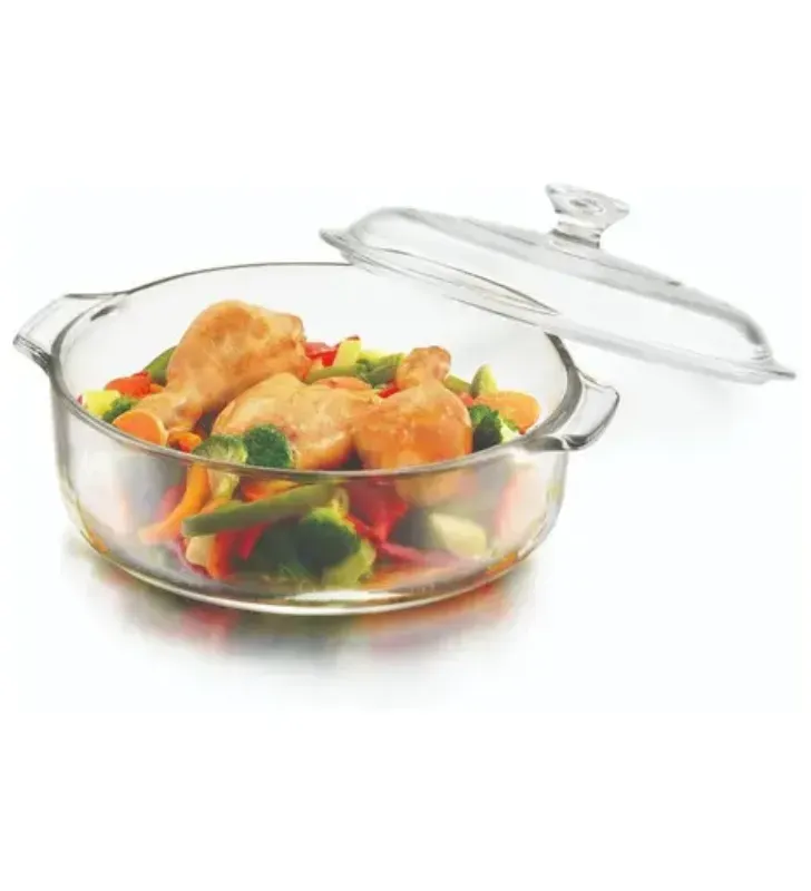 Cacerola con Tapa 0424 948ml C192 | Perfecta para Guisos y Sopas- LIBBEY