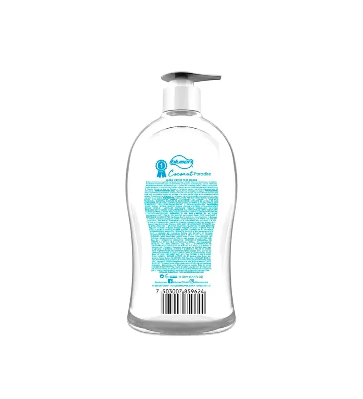 Jabón Líquido Blumen Coconut Paradise 525 ml – Antibacterial