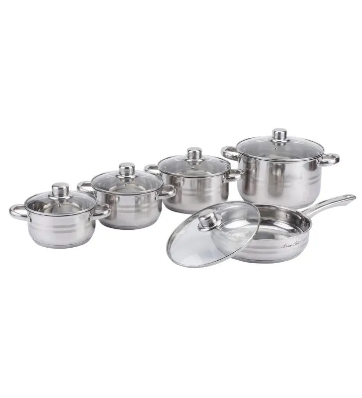 Batería de Cocina Platinum Cuisine Spot  – Acero Inox
