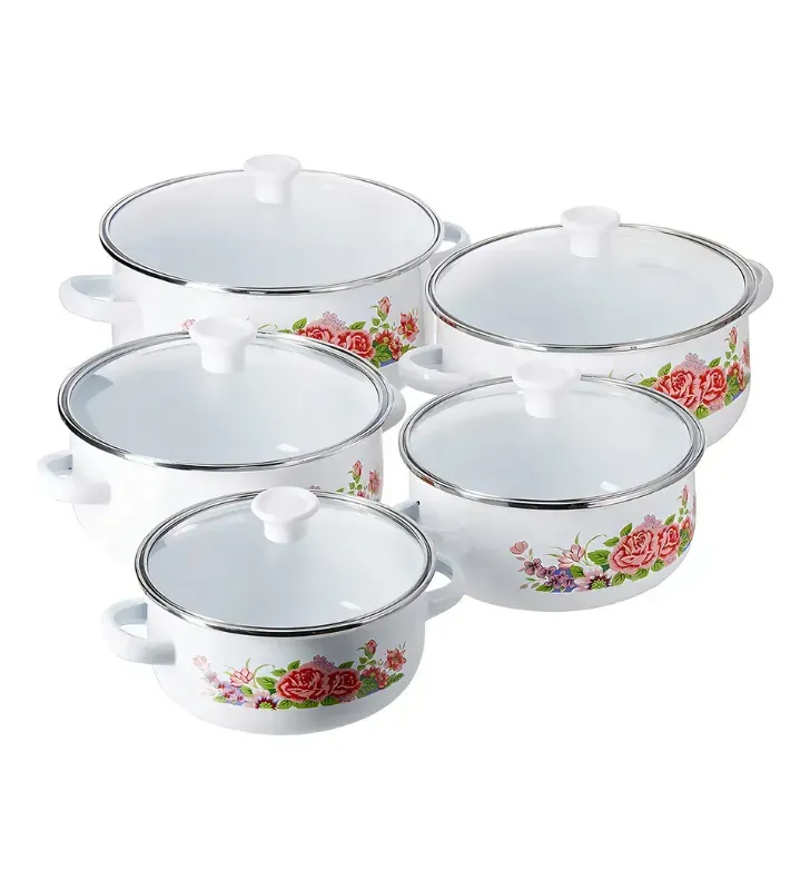 Juego de Ollas de Peltre 16-24cm Hot Spot Z476 – 10 Piezas