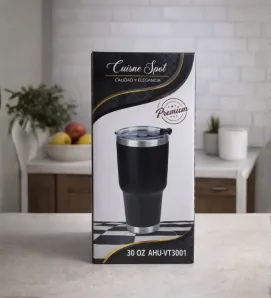 Termo 30 oz Cuisine Spot – Acero Inoxidable Gran Capacidad