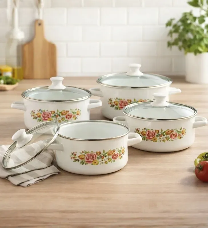 Juego de Ollas de Peltre 16-24cm Hot Spot Z476 – 10 Piezas