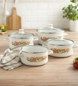 Juego de Ollas de Peltre 16-24cm Hot Spot Z476 – 10 Piezas