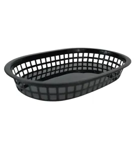 Canasta negra plástica – Restaurante y Snacks