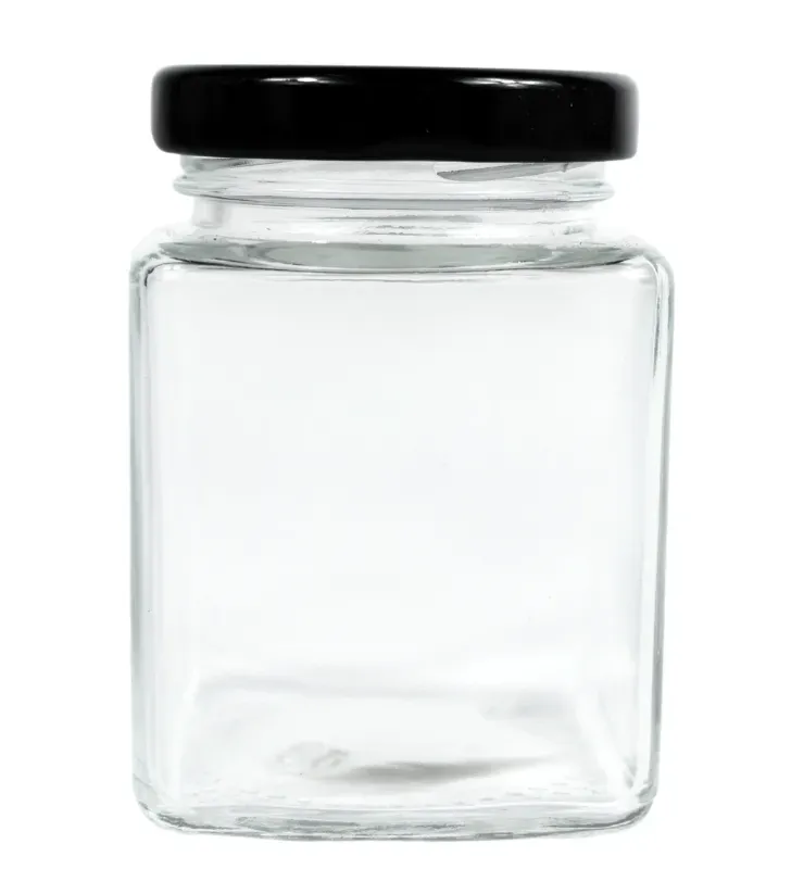 Frasco Cuadrado 120ml Vittori 3420 – Tapa Negra Twist