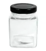 Frasco Cuadrado 120ml Vittori 3420 – Tapa Negra Twist