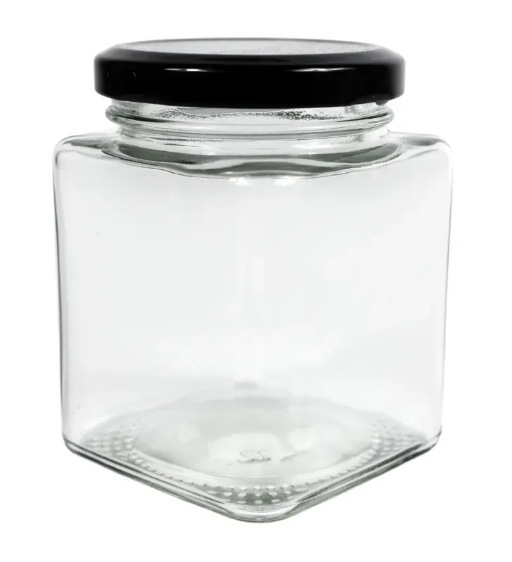 Frasco Cuadrado 300ml Vittori 3421 – Tapa Negra Twist