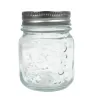 Frasco Mason Jar con Relieve Floral Vittori 3424 – Tapa a Rosca