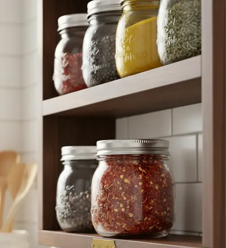 Frasco Mason Jar 300ml Vittori 3425 – Tapa Gris