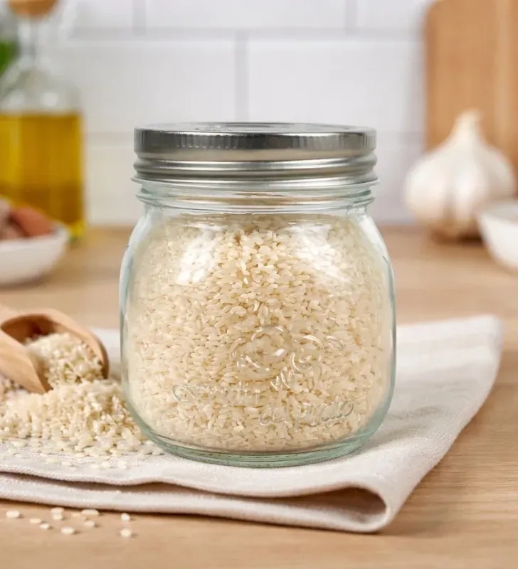 Frasco Mason Jar 300ml Vittori 3425 – Tapa Gris