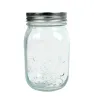 Frasco Mason Jar Floral 500ml Vittori 3426 – Tapa Gris
