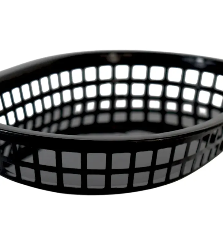 Canasta negra plástica – Restaurante y Snacks