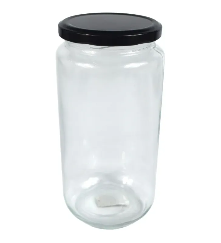 Frasco Envasado Holly 1 Litro Vittori 3442 – Tapa Negra