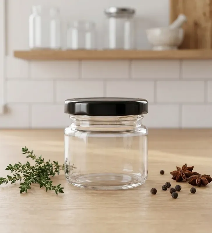 Frasco Envasado Round 25ml Vittori 3443 – Tapa Negra