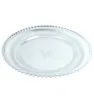 Plato Base Perla Transparente Vittori 3710 – Decoración de Eventos