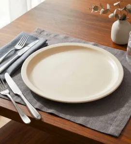 Plato Trinche 10" Melamina Beige Vittori 4505B – Uso Profesional