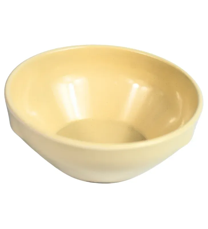 Tazón Cónico 4" Melamina Beige Vittori 4704B – 10 cm