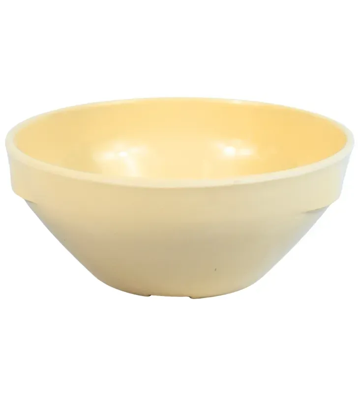 Tazón Cónico 4" Melamina Beige Vittori 4704B – 10 cm