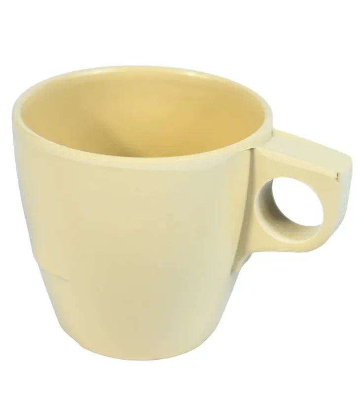 Taza Mug 8 oz Melamina Beige Vittori 4804B – 227 ml