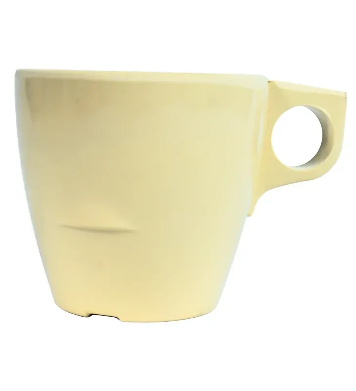 Taza Mug 8 oz Melamina Beige Vittori 4804B – 227 ml