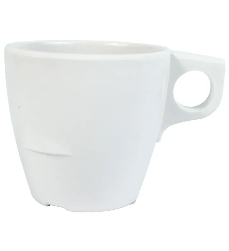 Taza Mug 8 oz Melamina Blanca Vittori 4804W – 227 ml
