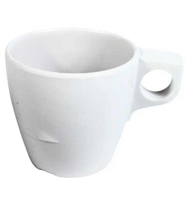 Taza Mug 8 oz Melamina Blanca Vittori 4804W – 227 ml