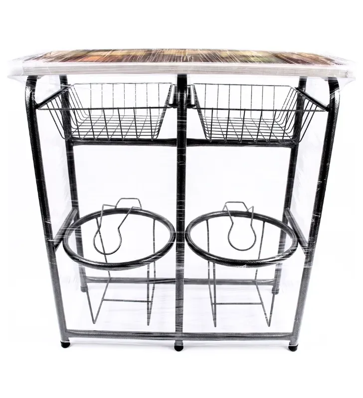 Portagarrafón Triana Doble Chica Silver Tubogar – 2 Garrafones