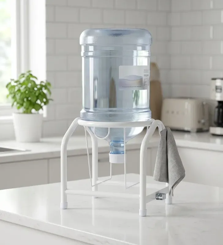 Portagarrafón Sobre Mesa Blanco Tubogar – Soporte para 1 Garrafón