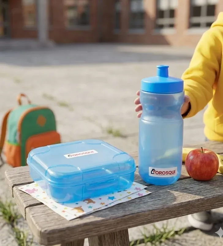 Juego Sandwichera Plus y Vaso Sport 500ml Torosqui – Set de Lunch