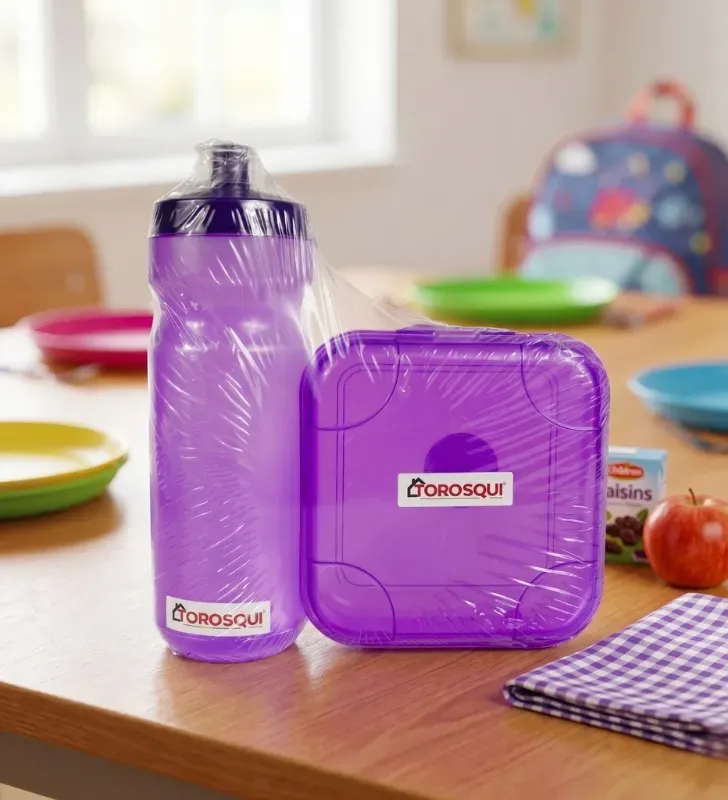 Juego Sandwichera Plus y Vaso Sport 750ml Torosqui – Set de Gran Capacidad