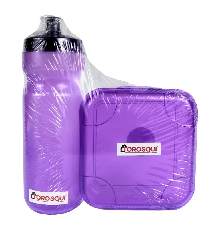 Juego Sandwichera Plus y Vaso Sport 750ml Torosqui – Set de Gran Capacidad
