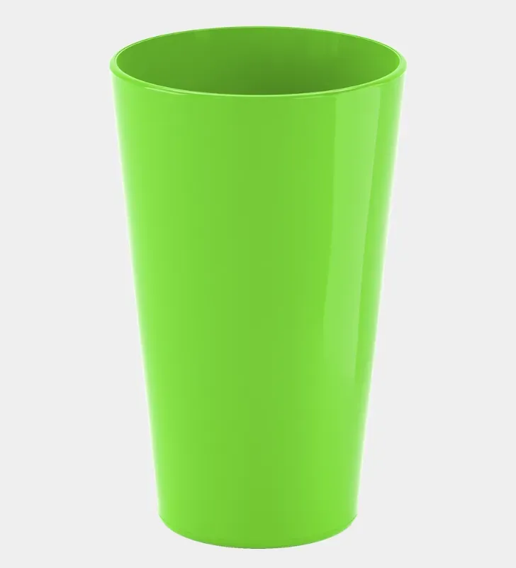 Vaso Mediano 350ml Torosqui – Plástico Reutilizable y Apilable