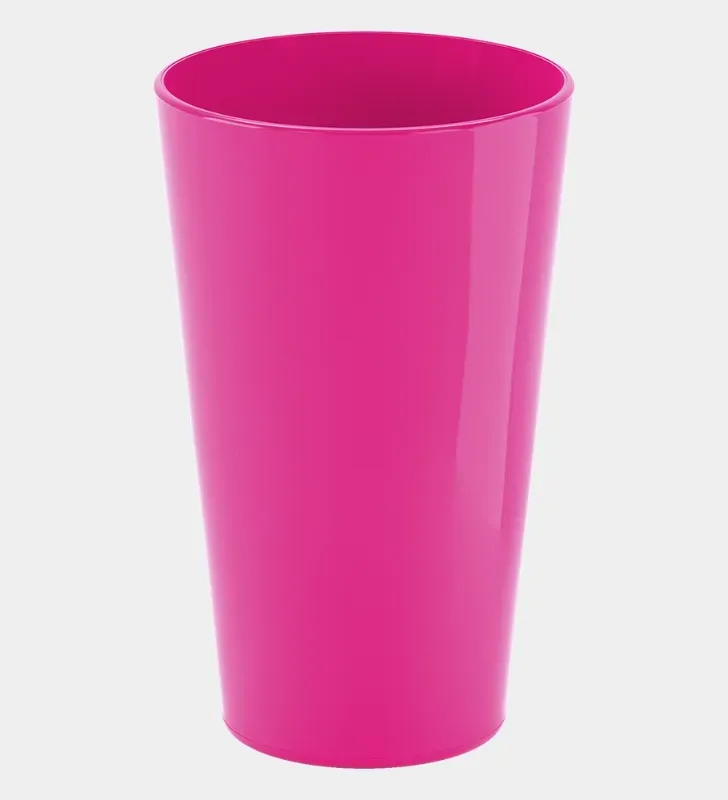 Vaso Mediano 350ml Torosqui – Plástico Reutilizable y Apilable