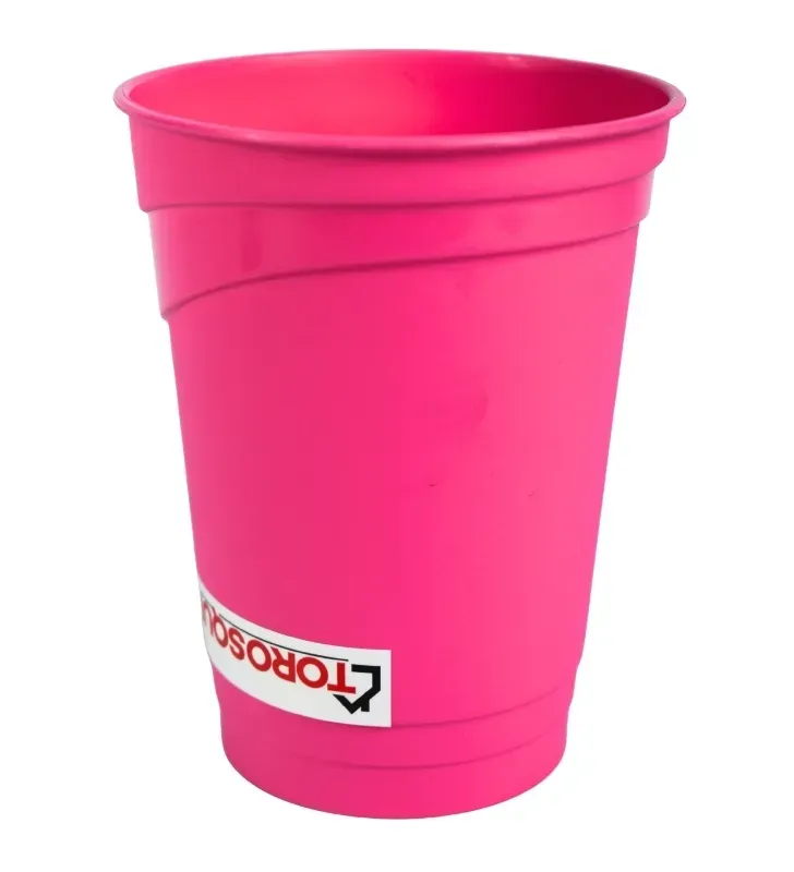 Vaso Mediano Plus PD Torosqui – Plástico de Alta Resistencia