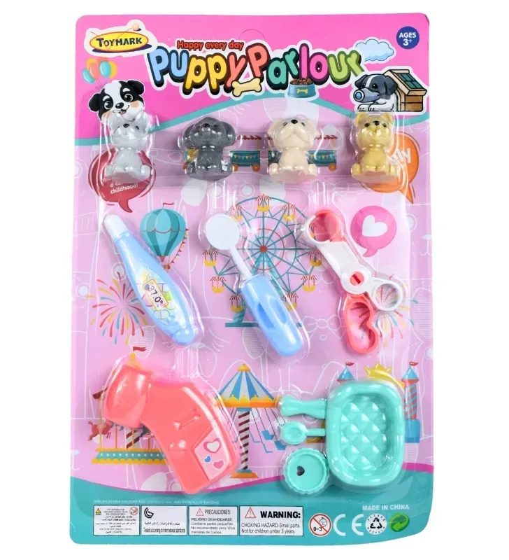 Set de Mascotitas con Accesorios Veterinaria Toymark HP1213730