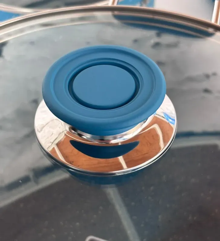 Batería Scarlett azul 5 pzas · Aluminio antiadherente Cuisine Spot