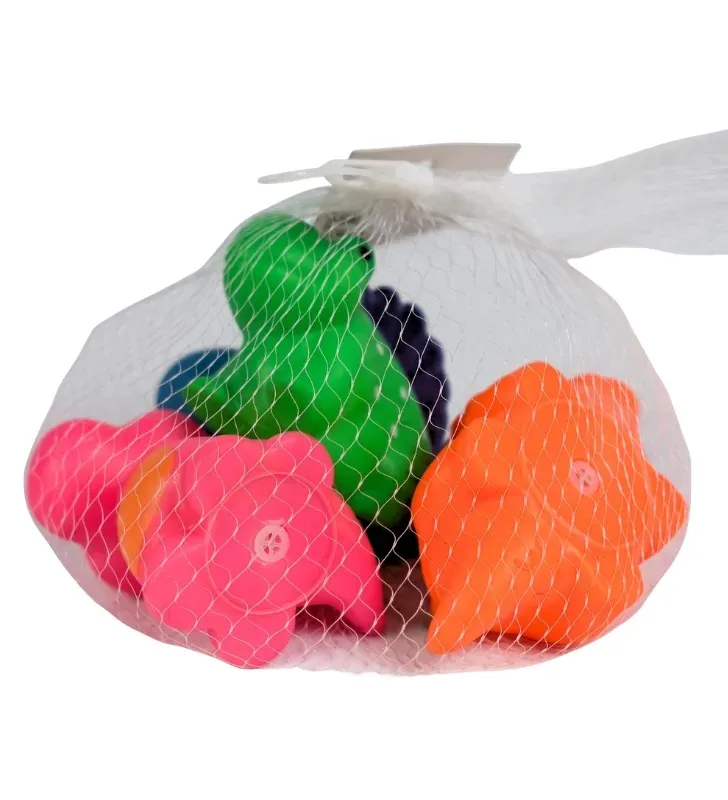 Dinosaurios Chillones Toymark 4 pzas – Juguete Sensorial Infantil