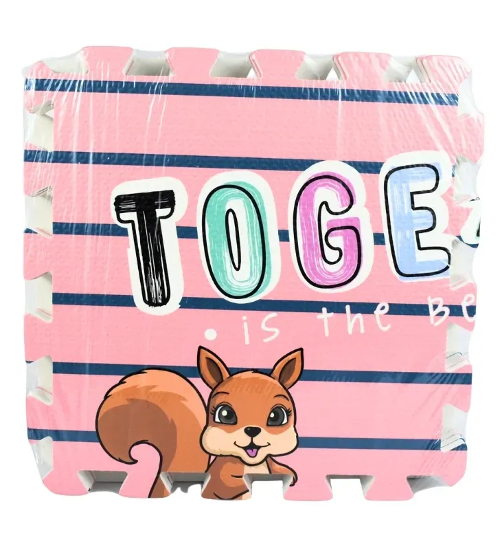 Tapete de Foamy Barbie Toymark T378962 – Piso Armable Infantil