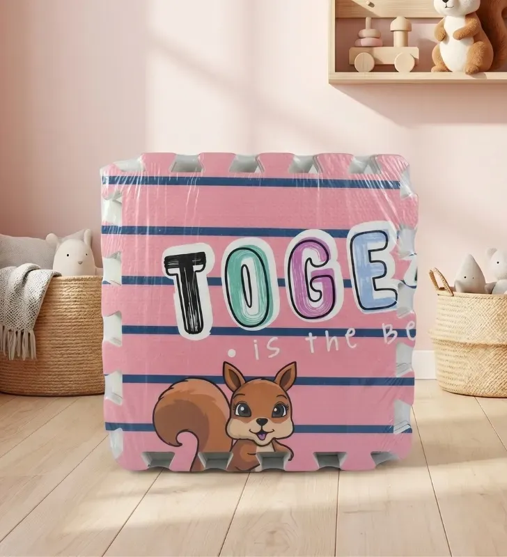 Tapete de Foamy Barbie Toymark T378962 – Piso Armable Infantil